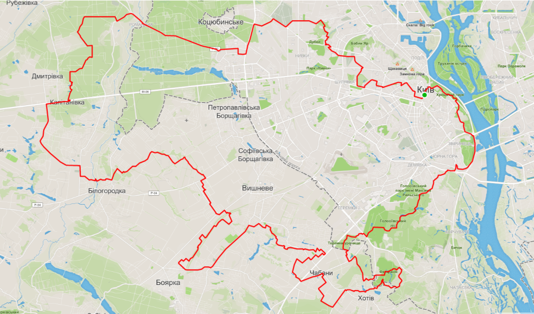 Основний маршрут